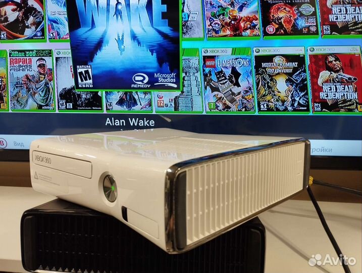 Xbox 360 slim прошитый с играми