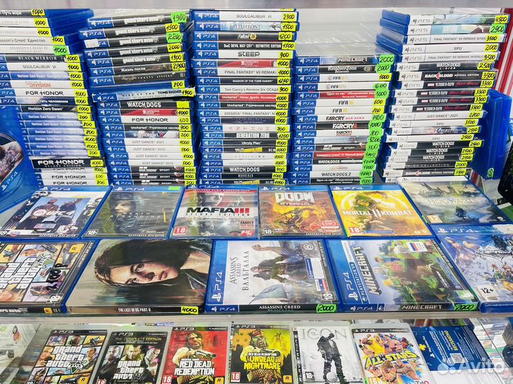 Диски PS4 Покупка/Продажа/Обмен