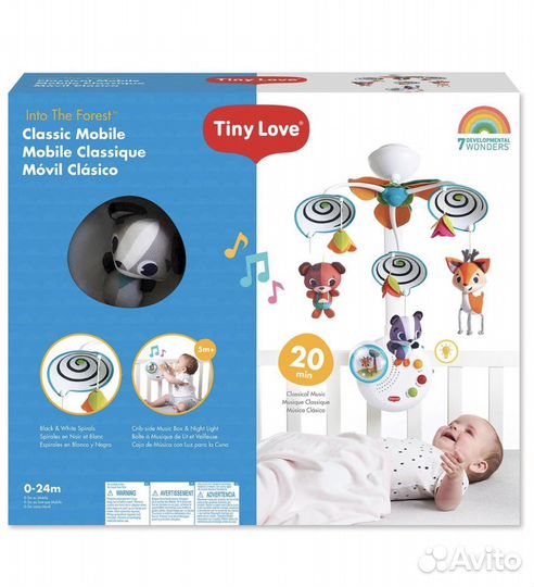 Мобиль на кроватку tiny love