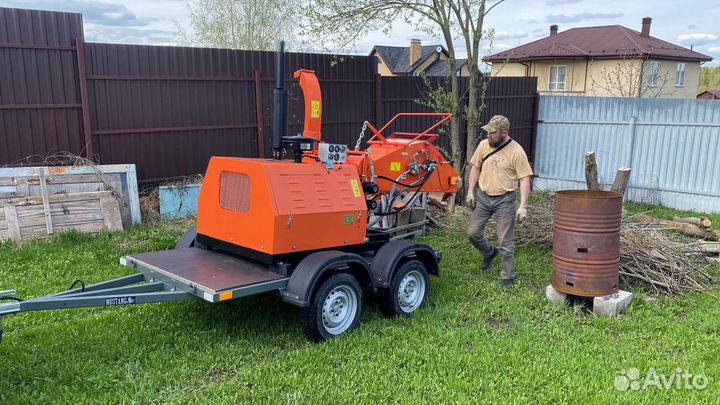 Аренда, услуга дробилки веток, измельчитель веток