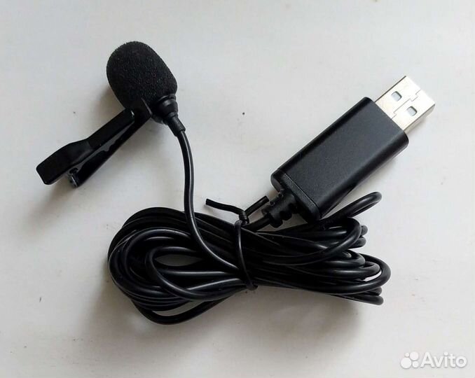Микрофон петличный USB
