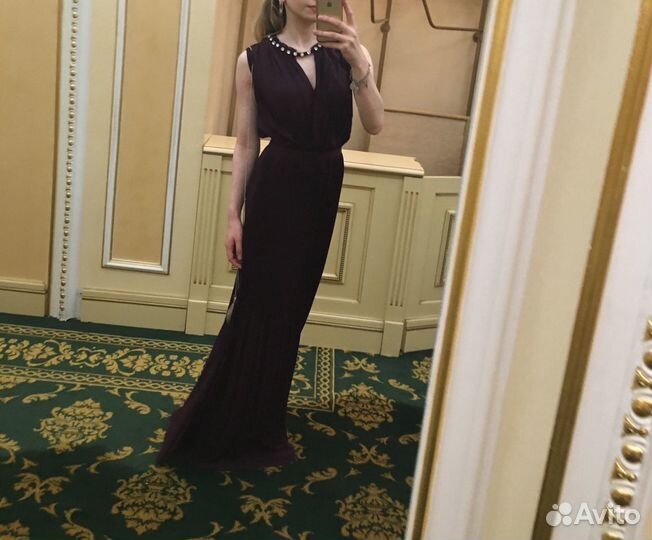 Платье в пол Pinko