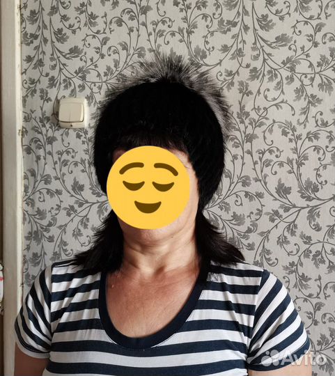 Шапка норка женская