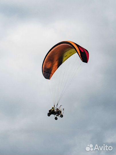 Полет на параплане