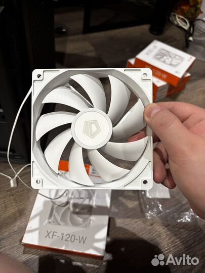 Вентилятор для пк ID-cooling XF120mm, White