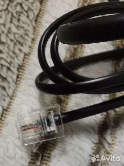 Телефонный провод/кабель, две жилы, с коннекторами