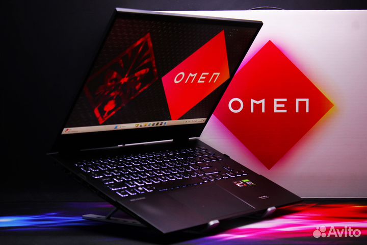 Топовый игровой HP Omen/ Ryzen 7/ RTX3070/ 144Hz
