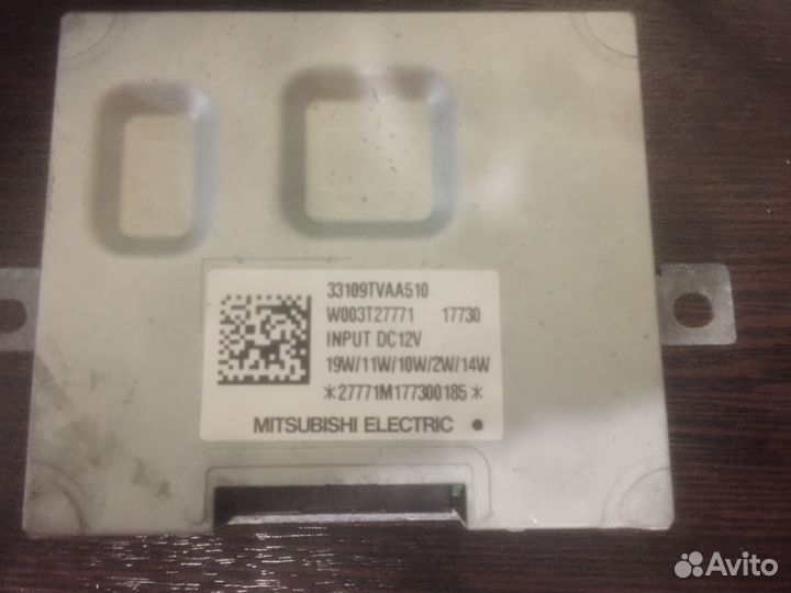 Блок света розжига 33109tvaa510 фары Хонда Аккорд