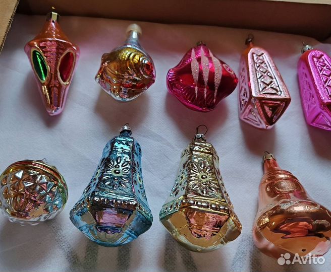 Елочные игрушки СССР