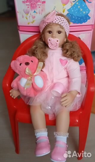 Кукла реборн новая 60 см