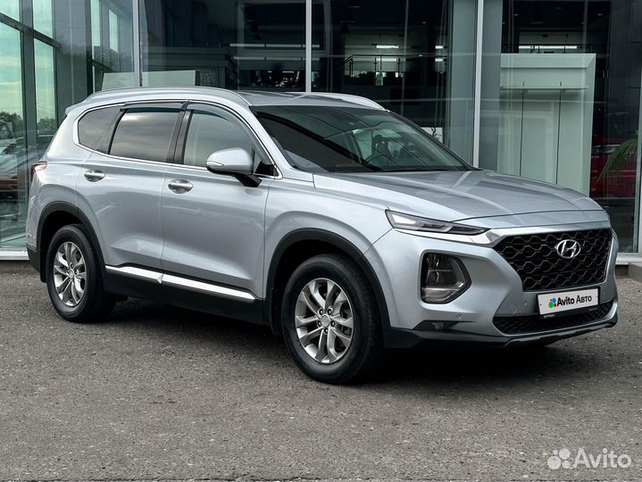 Hyundai Santa Fe 2.2 AT, 2018, 51 173 км