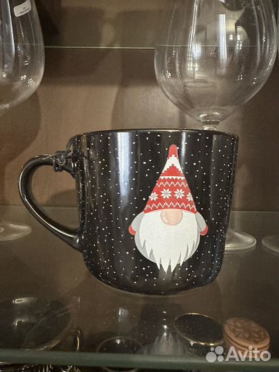 Кружка новогодняя Санта Sinsey новая