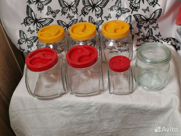 Банки для сыпучих продуктов