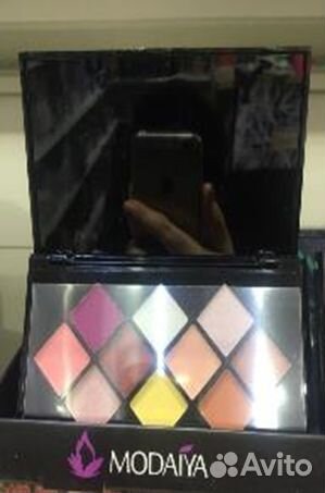 Палетка теней Modaiya 10 цветов