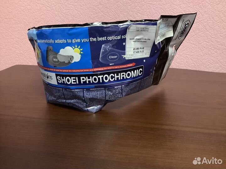 Продается визор Shoei сwr-1Pn фотохромный для NXR