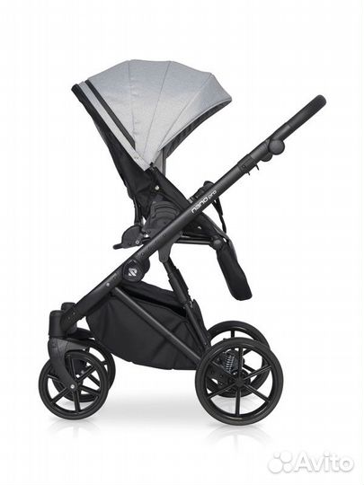 Детская коляска 2 в 1 Riko Nano Pro Grey Fox
