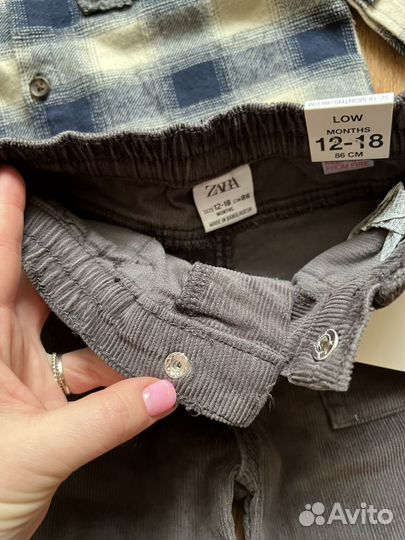 Рубашка брюки Zara 86,98,104,110