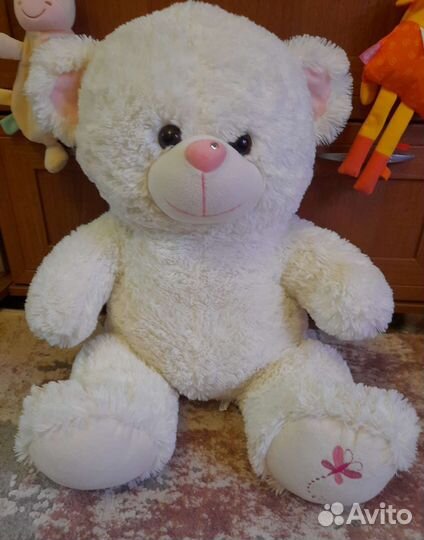 Мишка мягкий большой