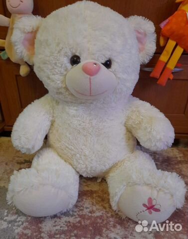 Мишка мягкий большой