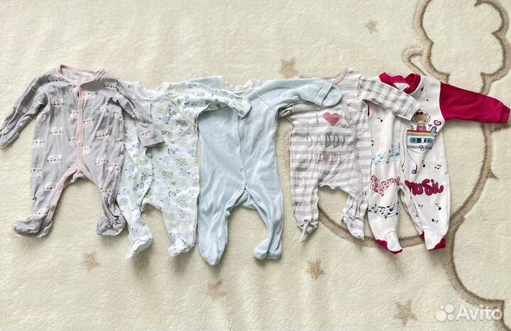 Детские вещи пакетом 56-62