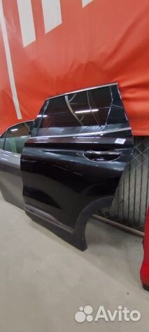 Задняя левая дверь Hyundai Santa Fe 4
