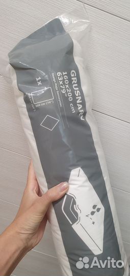 Наматрасник новый IKEA стьернлок груснарв