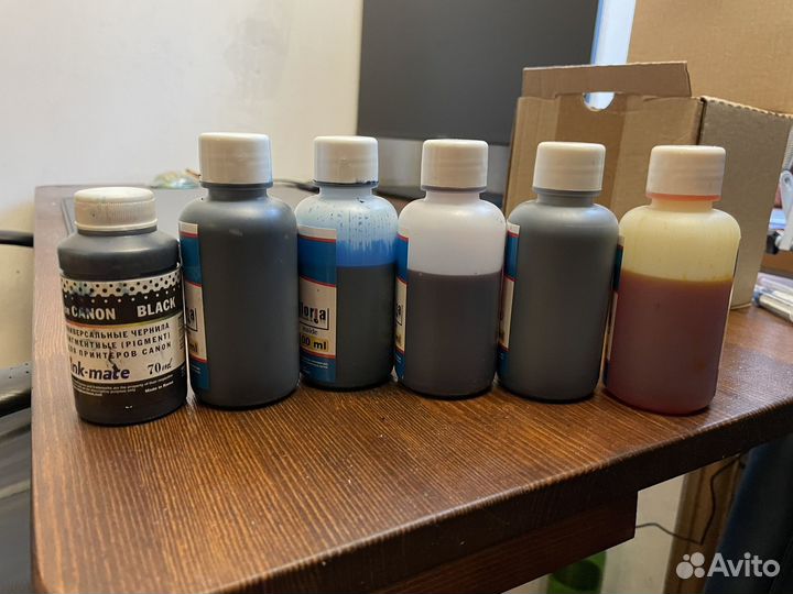 Чернила для заправки картриджей