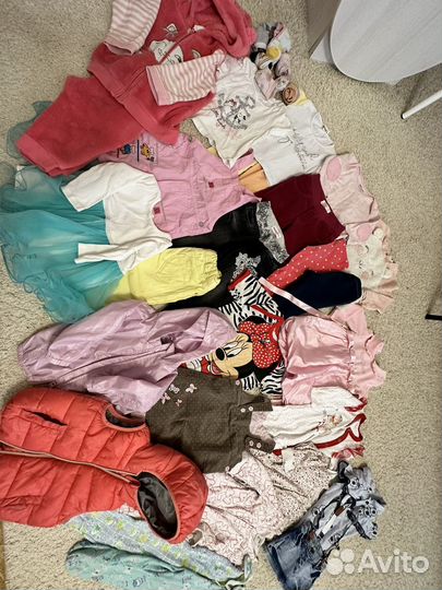 Детские вещи 9-12 месяцев 80 ростовка