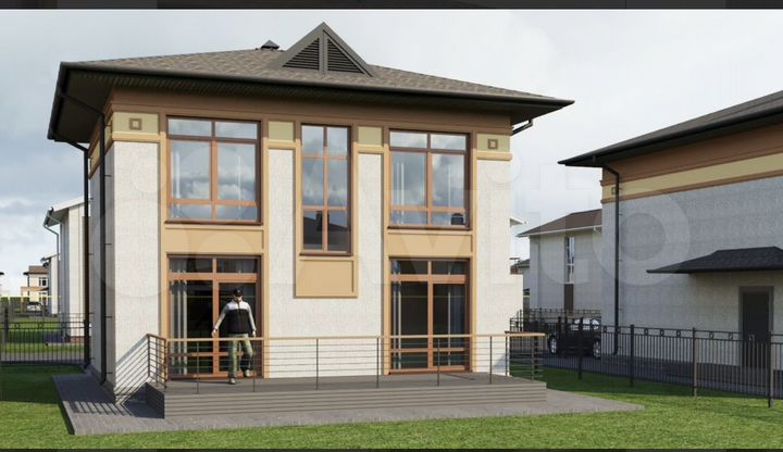 Коттедж 111 м² на участке 6 сот.