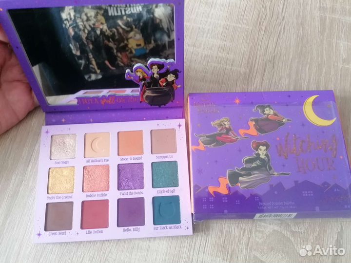 Палетки теней много Colourpop, Ciate, Morphy б/у