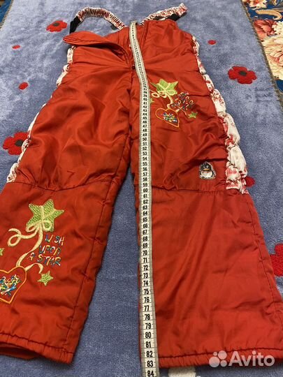 Верхняя одежда для девочки пакетом 3-5 лет