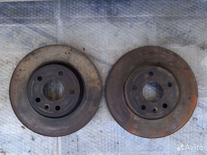 Шевроле круз - передние тормозные диски