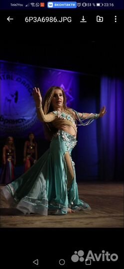 Костюм для восточного танца