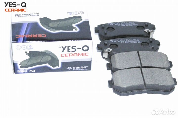 Колодка дискового тормоза зад.Хундай Киа