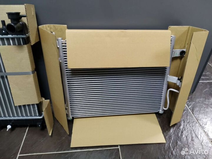 Радиатор кондиционера на hyundai accent мт