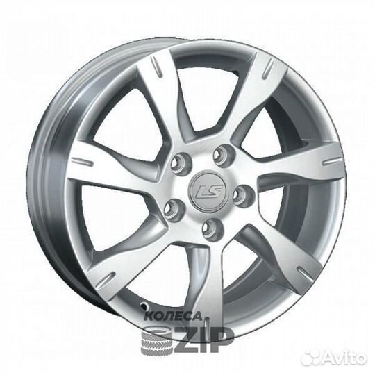 LS 1061 6.5x15 5*114.3 ET40 DIA73.1 Silver Литой