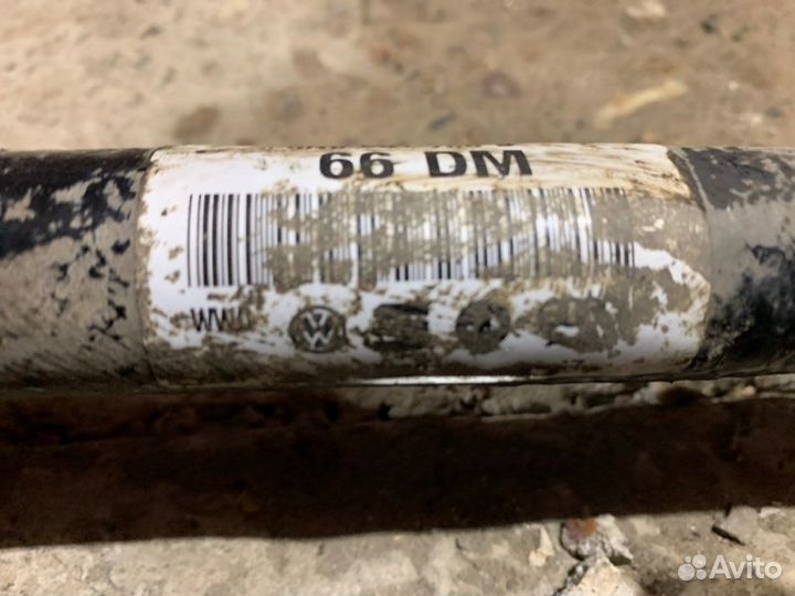 Привод (полуось) передний правый Audi Q3 8UB cczc