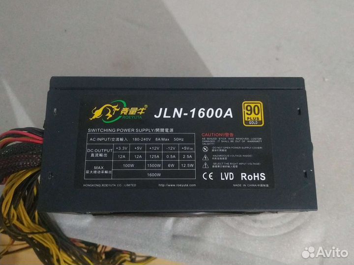 Блок питания 1600w