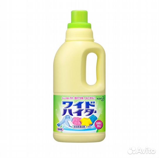 Жидкий кислородный отбеливатель-пятновыводитель Wi