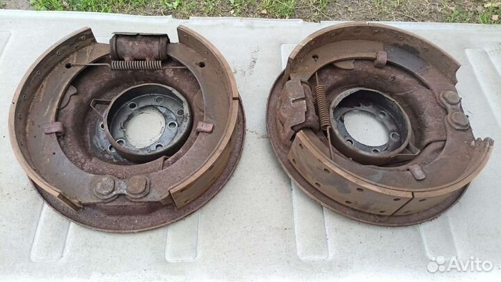 Газ 3309. Тормозные щиты. Дизель д245