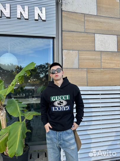 Худи Gucci inverted logo