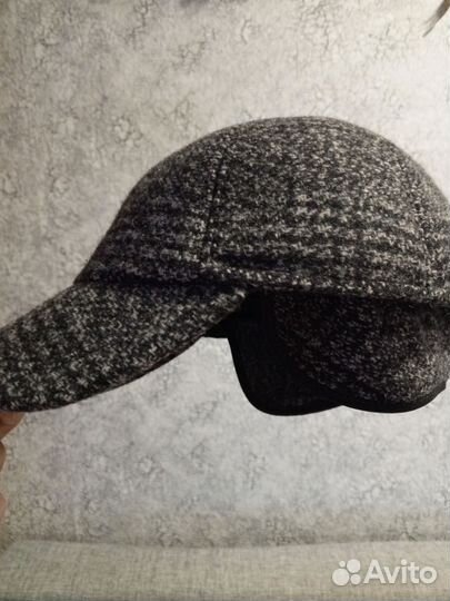 Бейсболка мужская утепленная