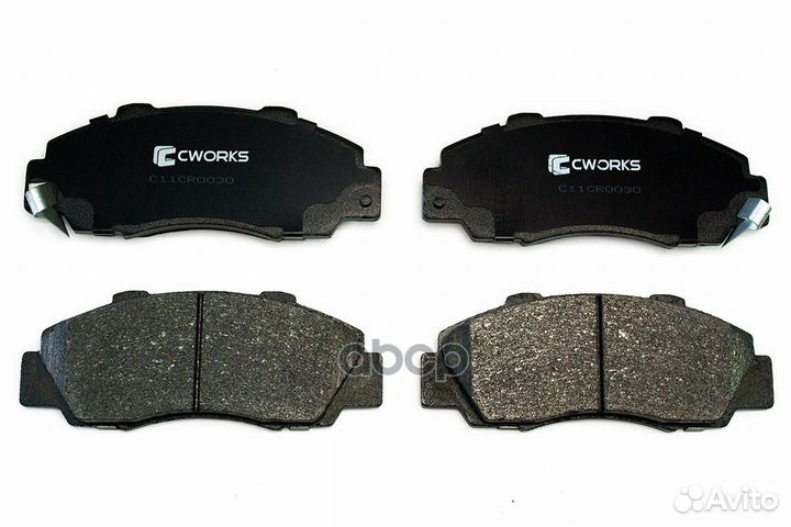 Тормозные колодки передние (Low Metallic) C11CR