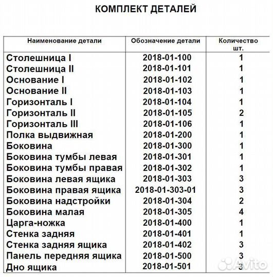 Компьютерный стол кс 2018 М1