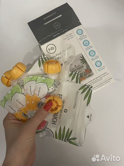 Многоразовые паучи для детского питания