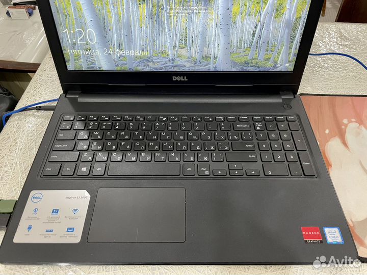 Ноутбук dell inspiron