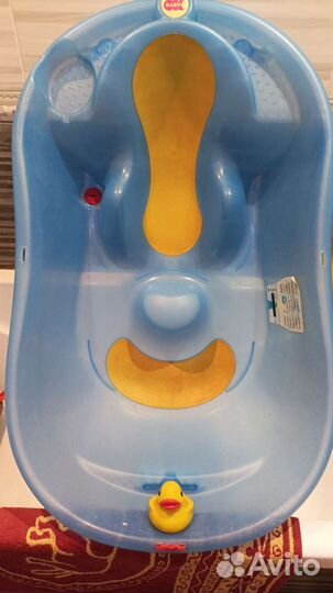 Ванночка для купания с подставкой