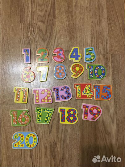 Цифры магниты