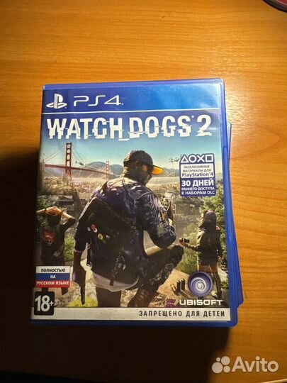 Диски для ps 4 watch dogs 2