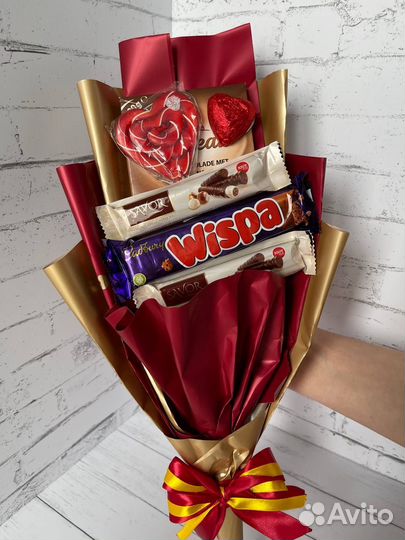 Букеты из шоколада, конфет (съедобные)